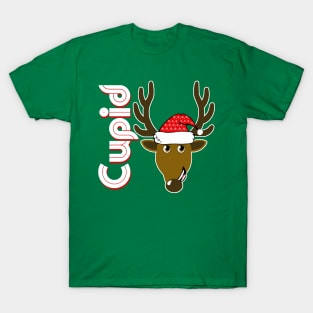 Cupid, Family Christmas Santa Anime 8+ Reindeer Tshirts T-Shirt